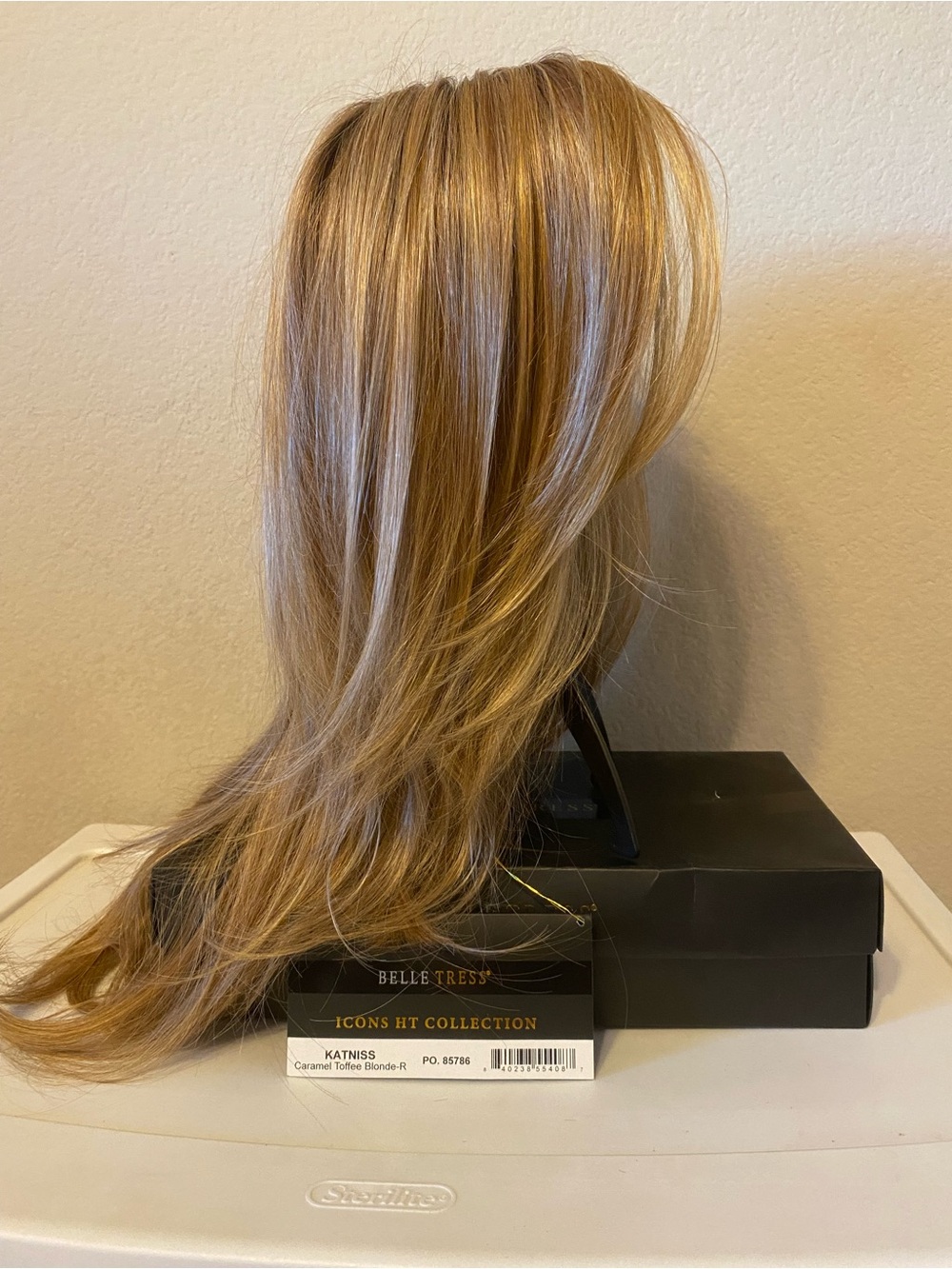 BNIB “Katniss” Long Layered Wig — Caramel Toffee Blonde